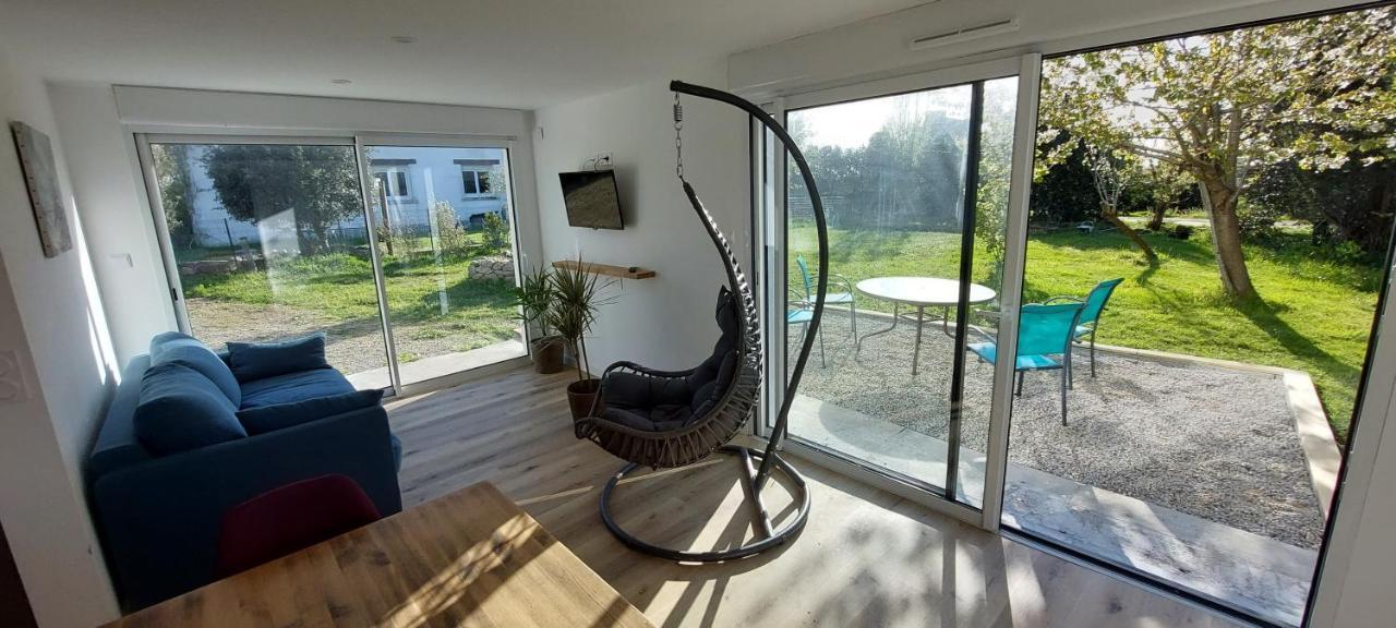 Maison De Vacances 4 Pers Avec Jardin Privatif A 1Km Plage Lines Et 300M De La Mer De Gavres - Ar Pil Jadur Plouhinec  Экстерьер фото