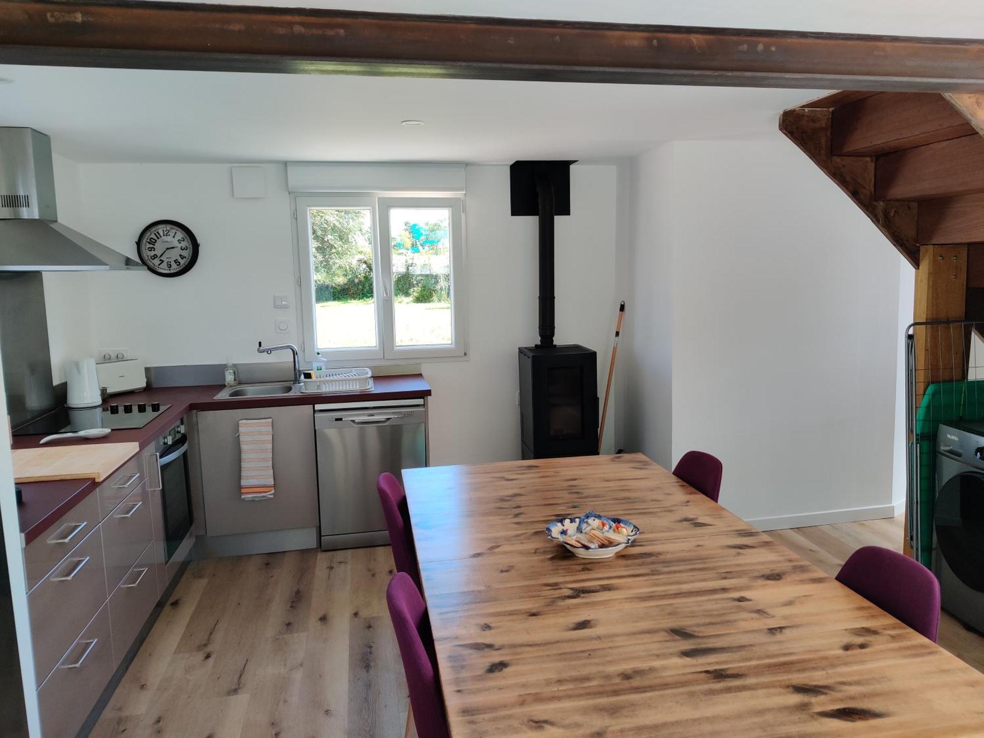 Maison De Vacances 4 Pers Avec Jardin Privatif A 1Km Plage Lines Et 300M De La Mer De Gavres - Ar Pil Jadur Plouhinec  Экстерьер фото