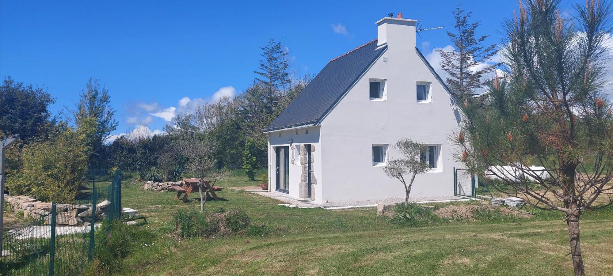 Maison De Vacances 4 Pers Avec Jardin Privatif A 1Km Plage Lines Et 300M De La Mer De Gavres - Ar Pil Jadur Plouhinec  Экстерьер фото