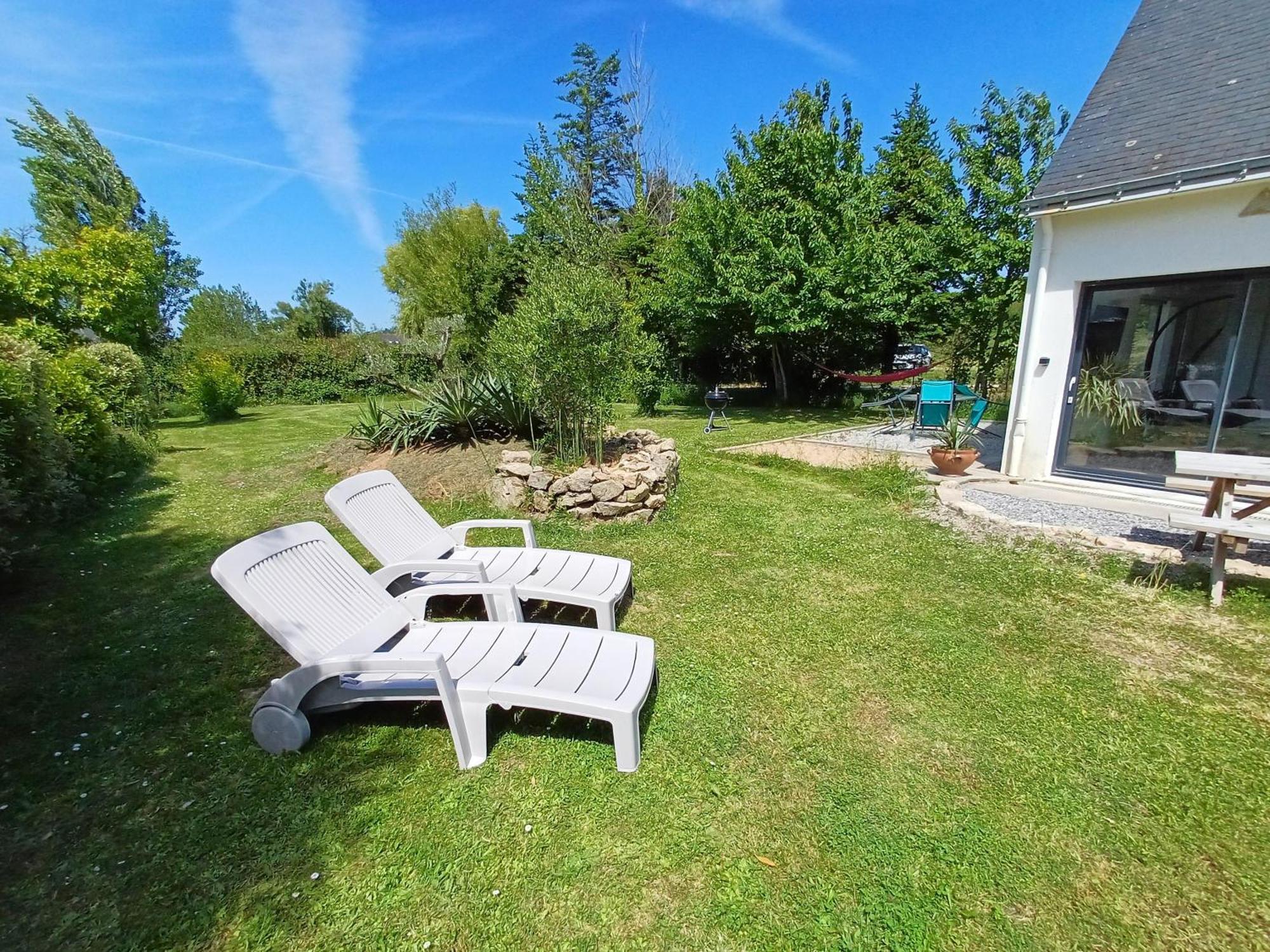 Maison De Vacances 4 Pers Avec Jardin Privatif A 1Km Plage Lines Et 300M De La Mer De Gavres - Ar Pil Jadur Plouhinec  Экстерьер фото