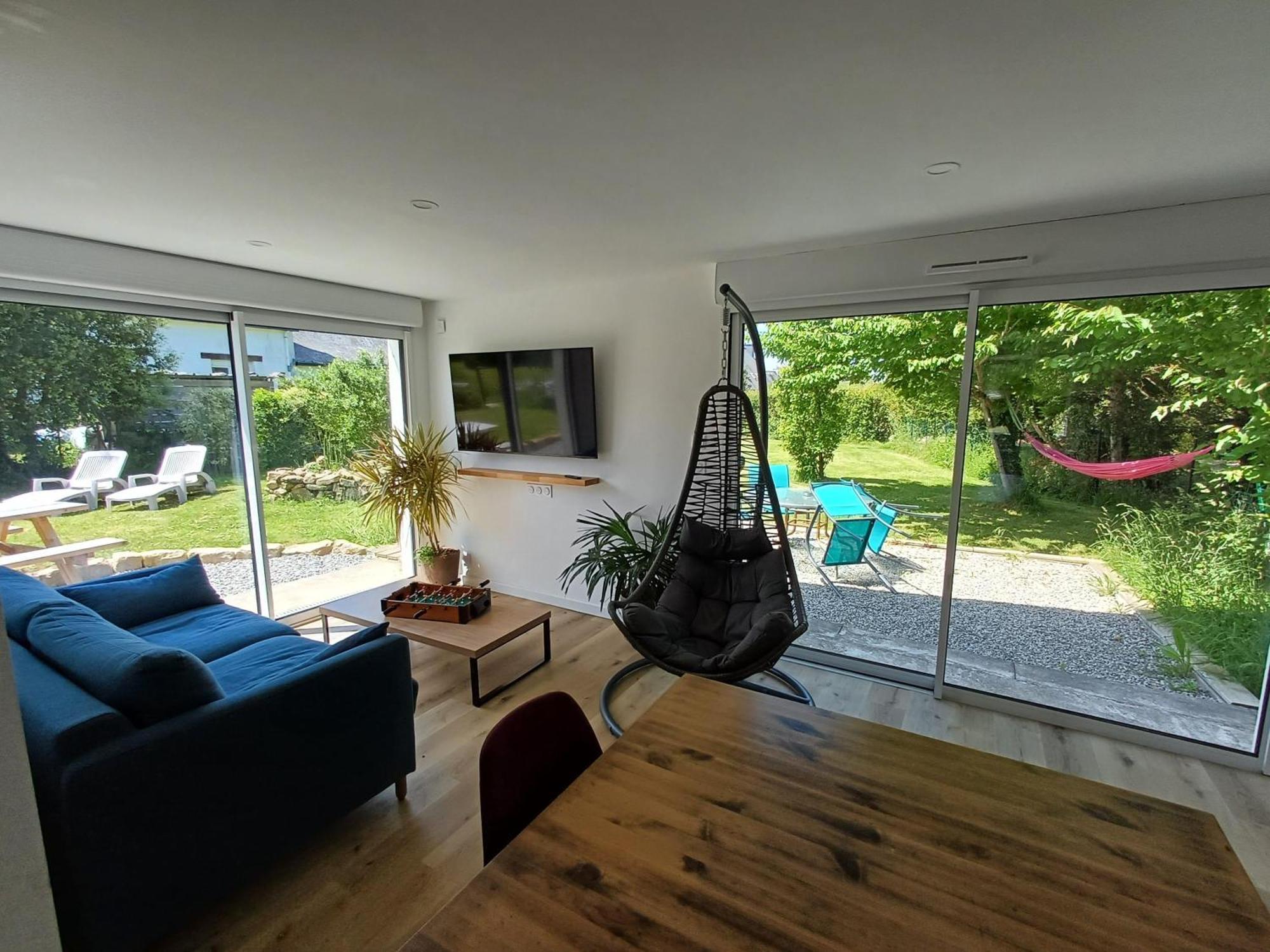 Maison De Vacances 4 Pers Avec Jardin Privatif A 1Km Plage Lines Et 300M De La Mer De Gavres - Ar Pil Jadur Plouhinec  Экстерьер фото